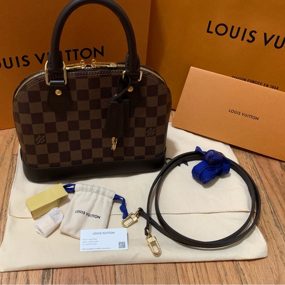 Louis Vuitton Handbags - NWTS LOUIS VUTTION ALMA BB DAMIER EBENE